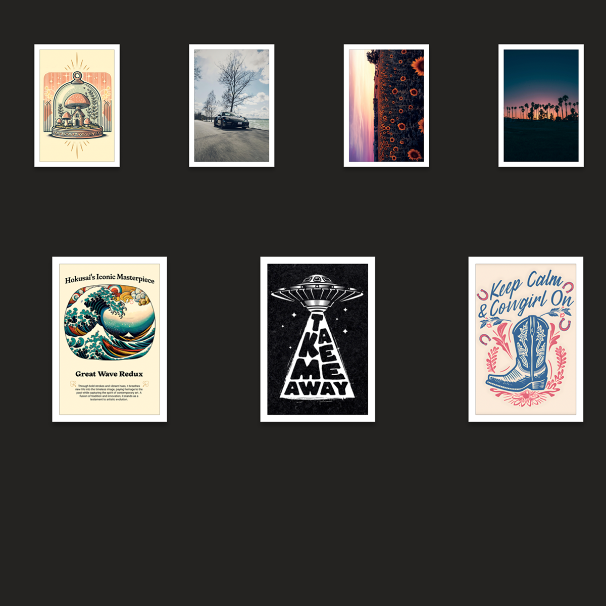 Wall Poster Pack: 50 Assorted 24X36 Wall Posters
